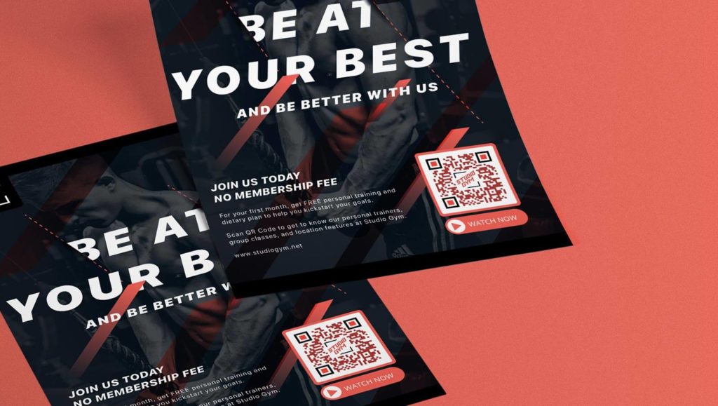 A QR Code added to a flyer makes flyer ROI calculable