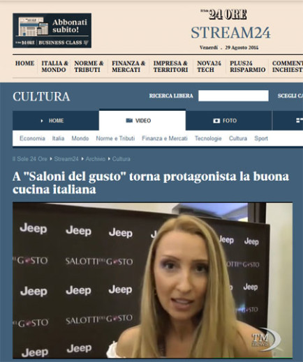 A "Saloni del gusto" torna protagonista la buona cucina italiana