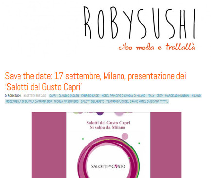 Save the date- 17 settembre, Milano, presentazione dei &lsquo;Salotti del Gusto Capri&rsquo; - 2014-08-28 13-37-03