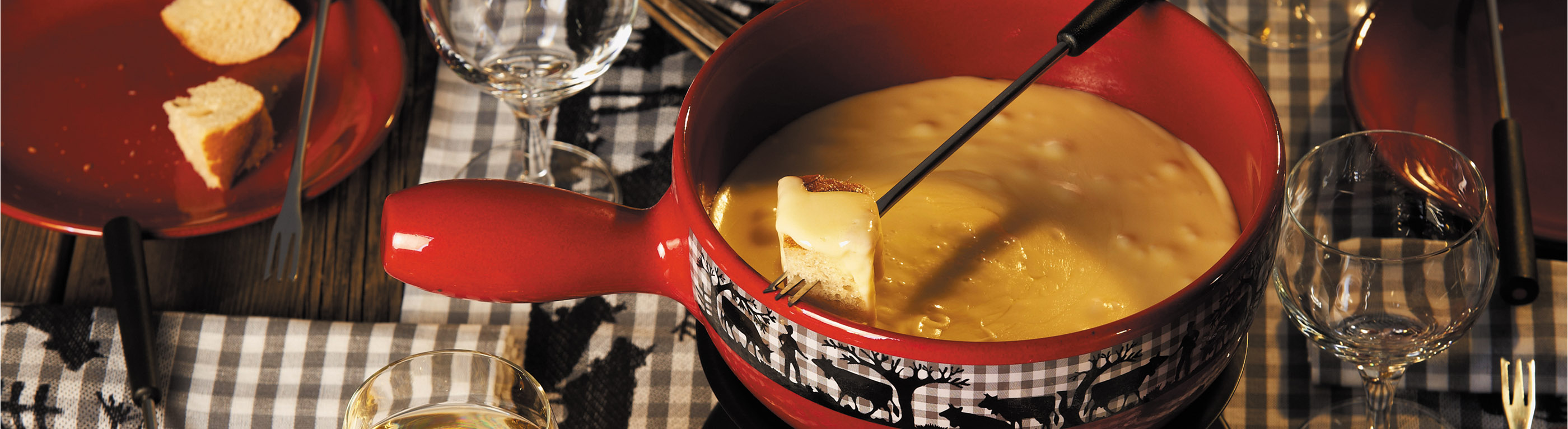 Fondue au fromage et au safran recettes Kuhn Rikon