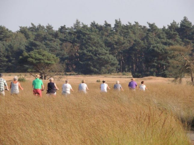 Op fietsexcursie door het Park