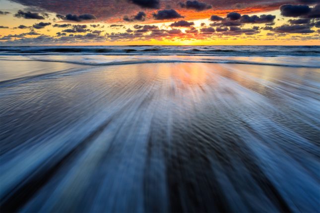 Golden hour on Texel