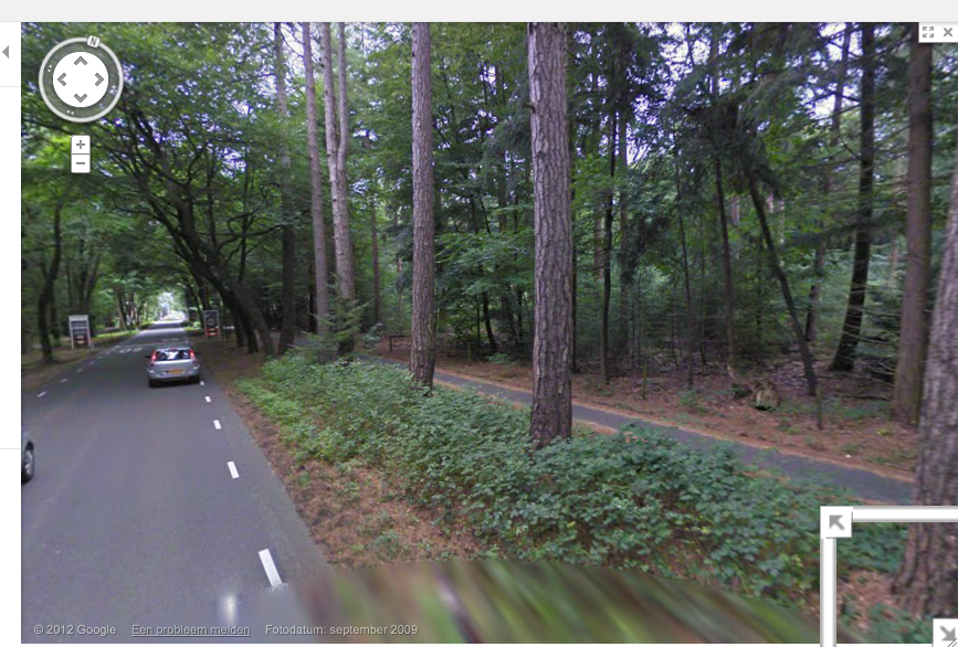Google gaat de natuur in
