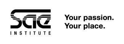 SAE Institute Logo mit Slogan