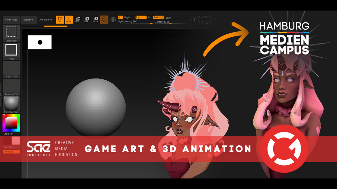 Gameart ZbrushWEBSITE
