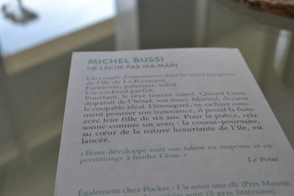Books: Ne Lâche Pas Ma Main | Michel Bussi - DSC 0305 1024x683 Books: Ne Lâche Pas Ma Main | Michel Bussi - DSC 0305 1024x683