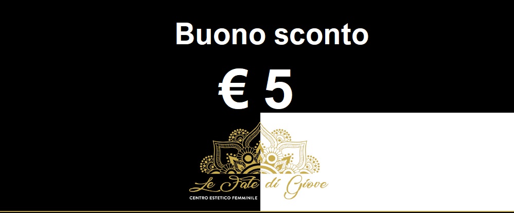 Buono sconto € 5