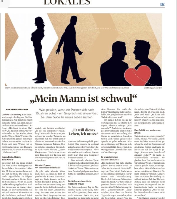 Was passiert, wenn der Partner sich nach 35 Jahren outet…