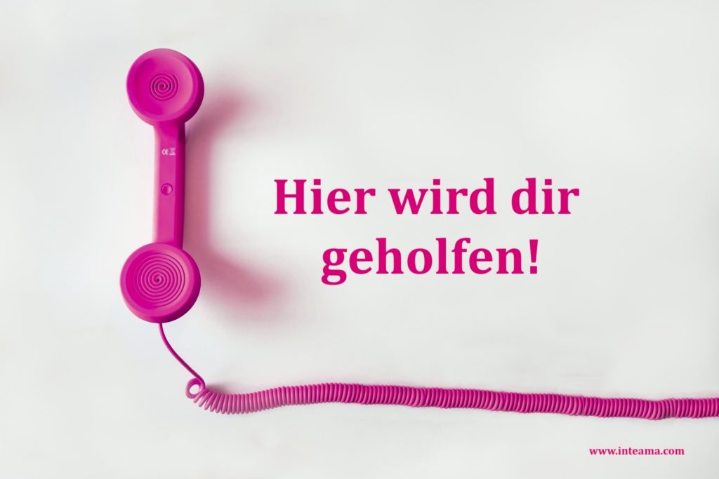 Hol dir Hilfe!