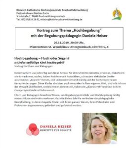 Vortrag Hochbegabung