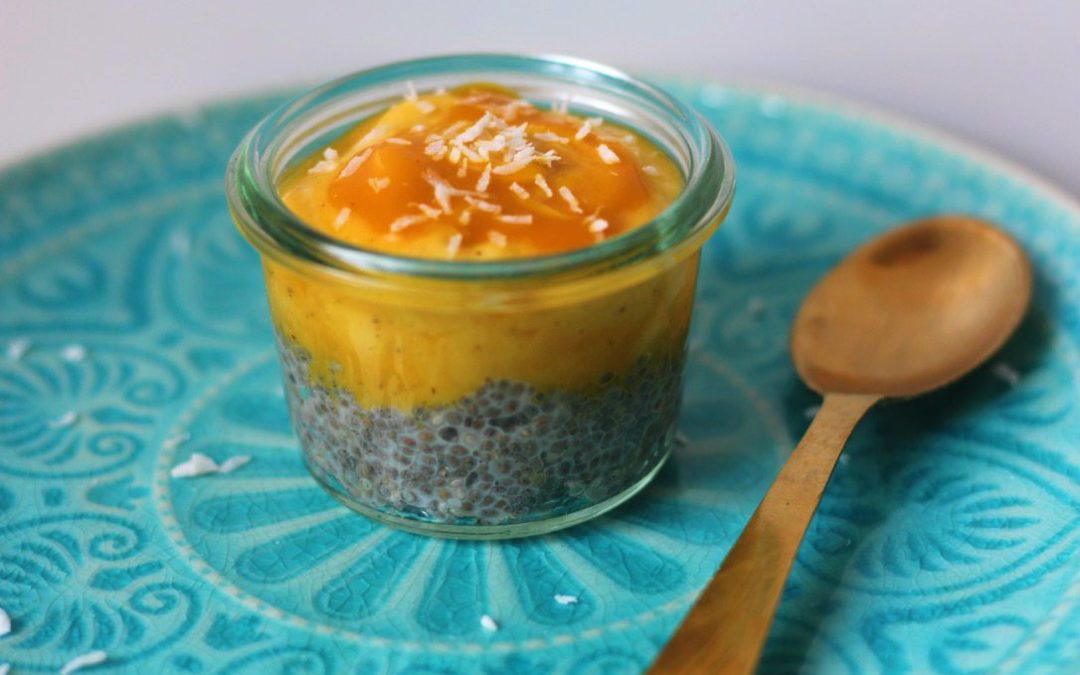 Chia-Mango Pudding