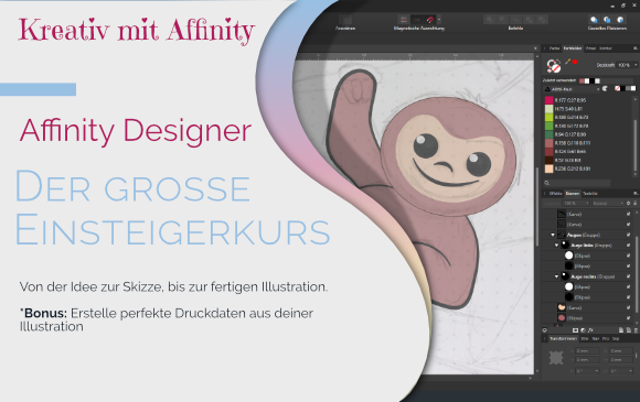 Affinity Designer - Der große Einsteigerkurs