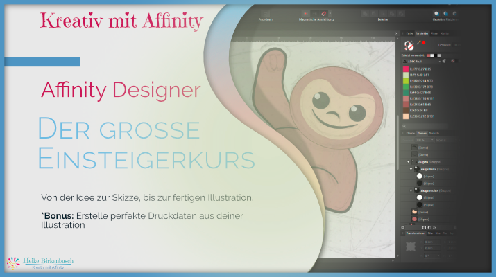 Der große Onlinekurs für Affinity Designer