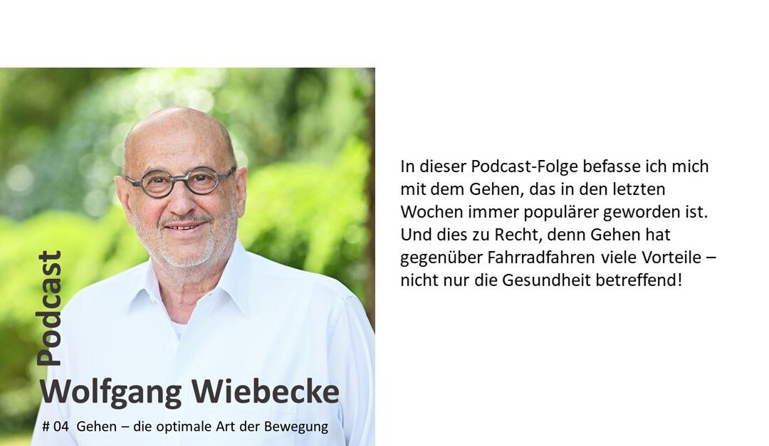 Gehen – die optimale Art der Bewegung!