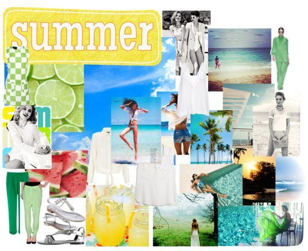 Connys Mood Board versprüht pures Karibik-Feeling.