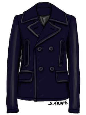 Caban-Jacke von Ralph Lauren: Ein Klassiker des Country-Stils. Klick!