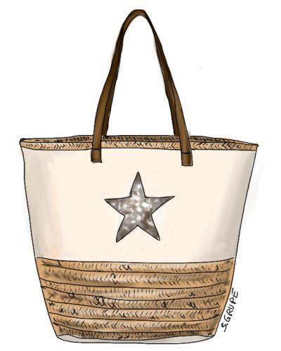 Eine stylishe Badetasche sorgt für ein sofortiges Stil-Upgrade. Modeflüsterin - Stil, Mode und Wellness für starke Frauen über 40.