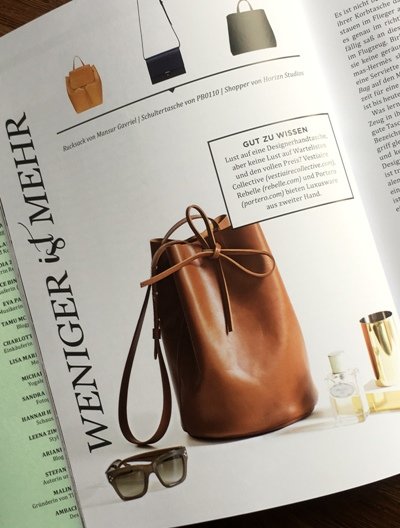 Wie viele und vor allem: welche Taschen braucht die Frau? Einen Vorschlag gibt es natürlich auch für diese Stil-Frage.
