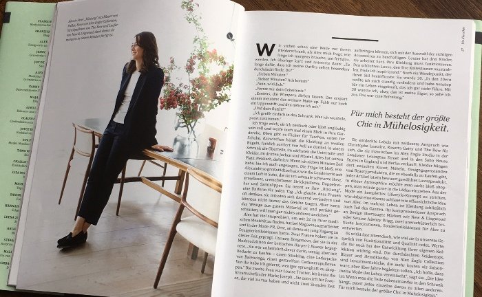 Starke Frauen, starkes Stilempfinden: Die Interviews mit interessanten Frauen bieten viel Inspiration.