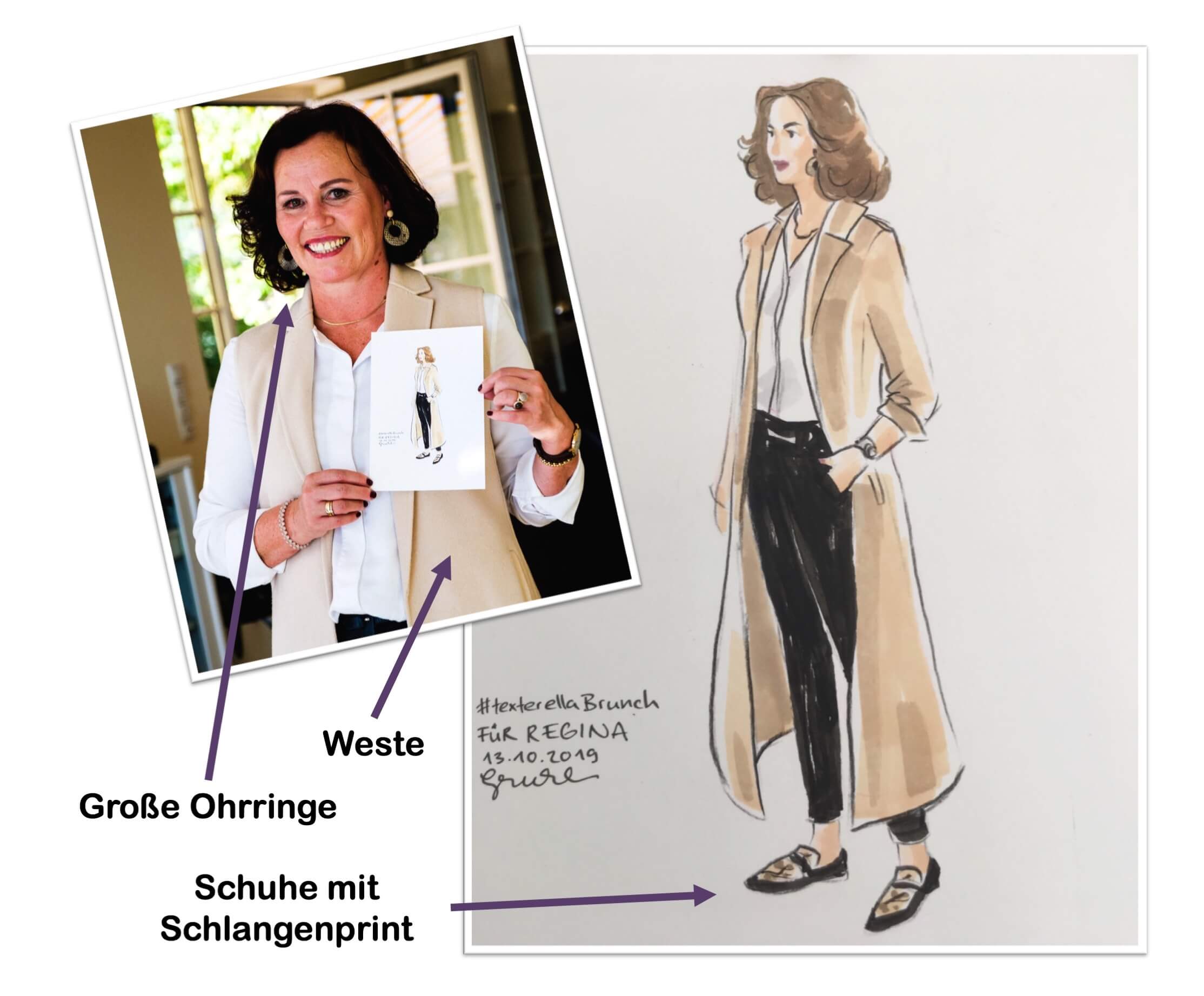 Outfit interessanter machen mit Weste