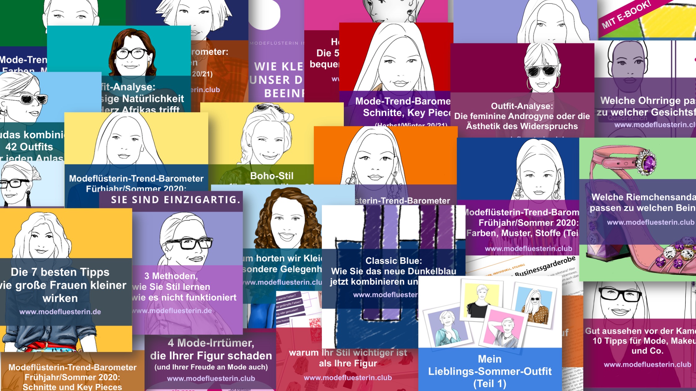 Modeflüsterin - der Fashionblog für starke Frauen über 40, 50 und 60 - Blogbeiträge der Modeflüsterin zu unterschiedlichen Themen rund um Mode und Stil für Frauen über 40, 50 und 60