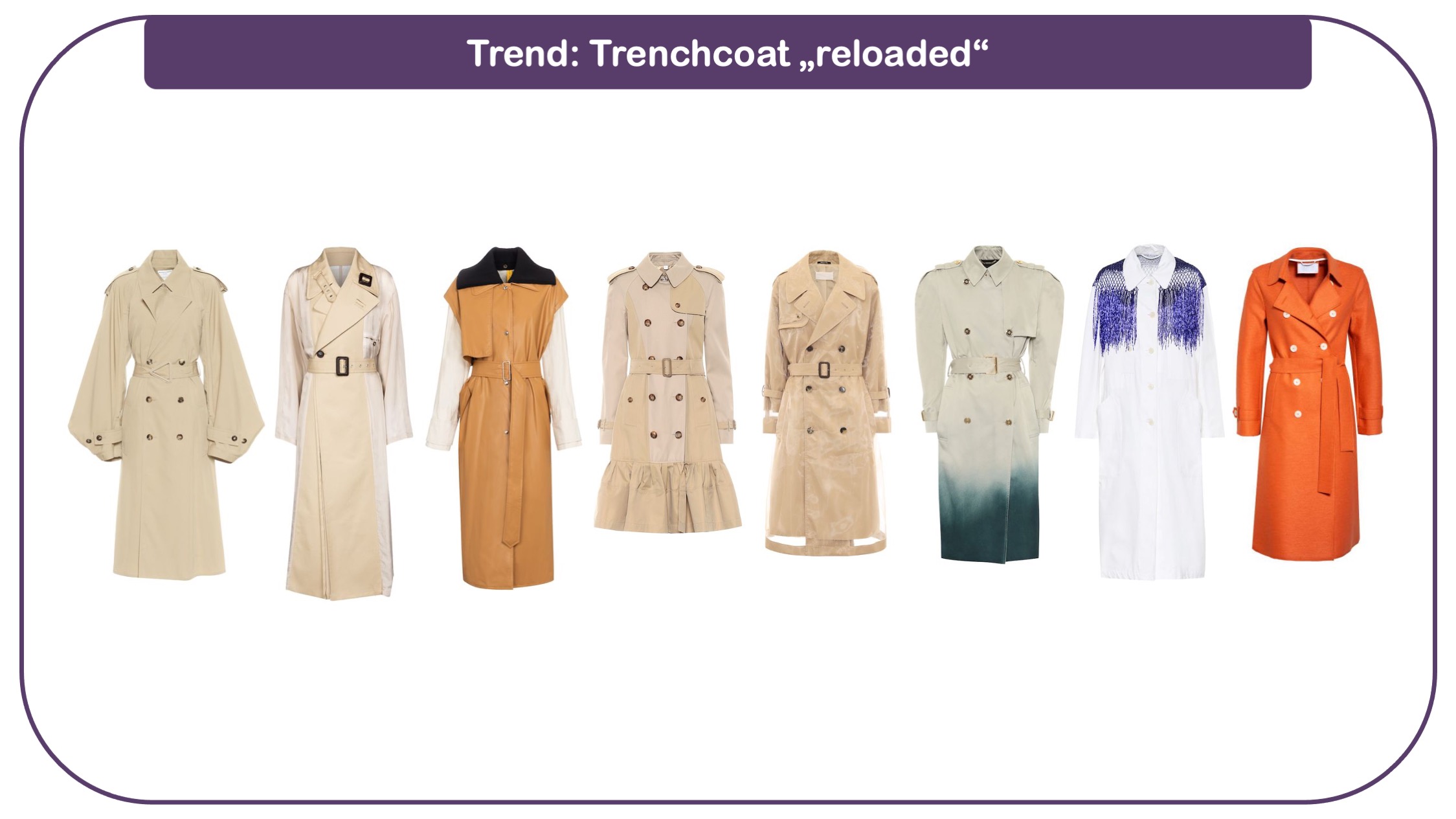 Modetrends für frauen 40 plus - Trenchcoats in neuer Optik