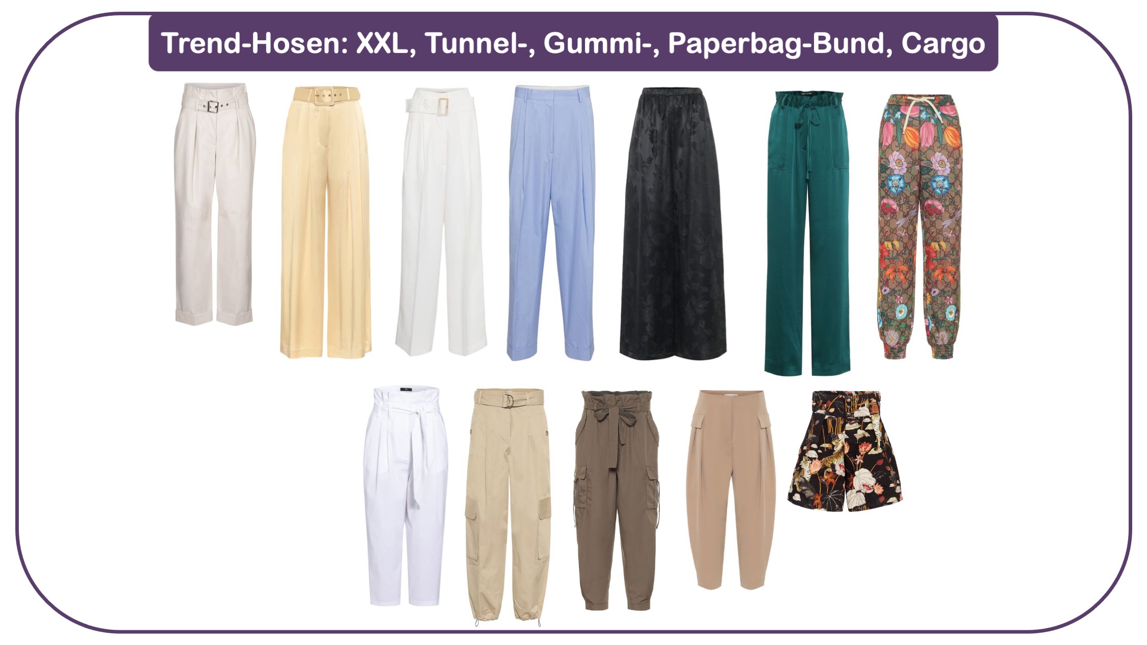 Modetrends für Frauen 40 plus - locker sitzende Hosen und Cargo-Hosen, Bermudas