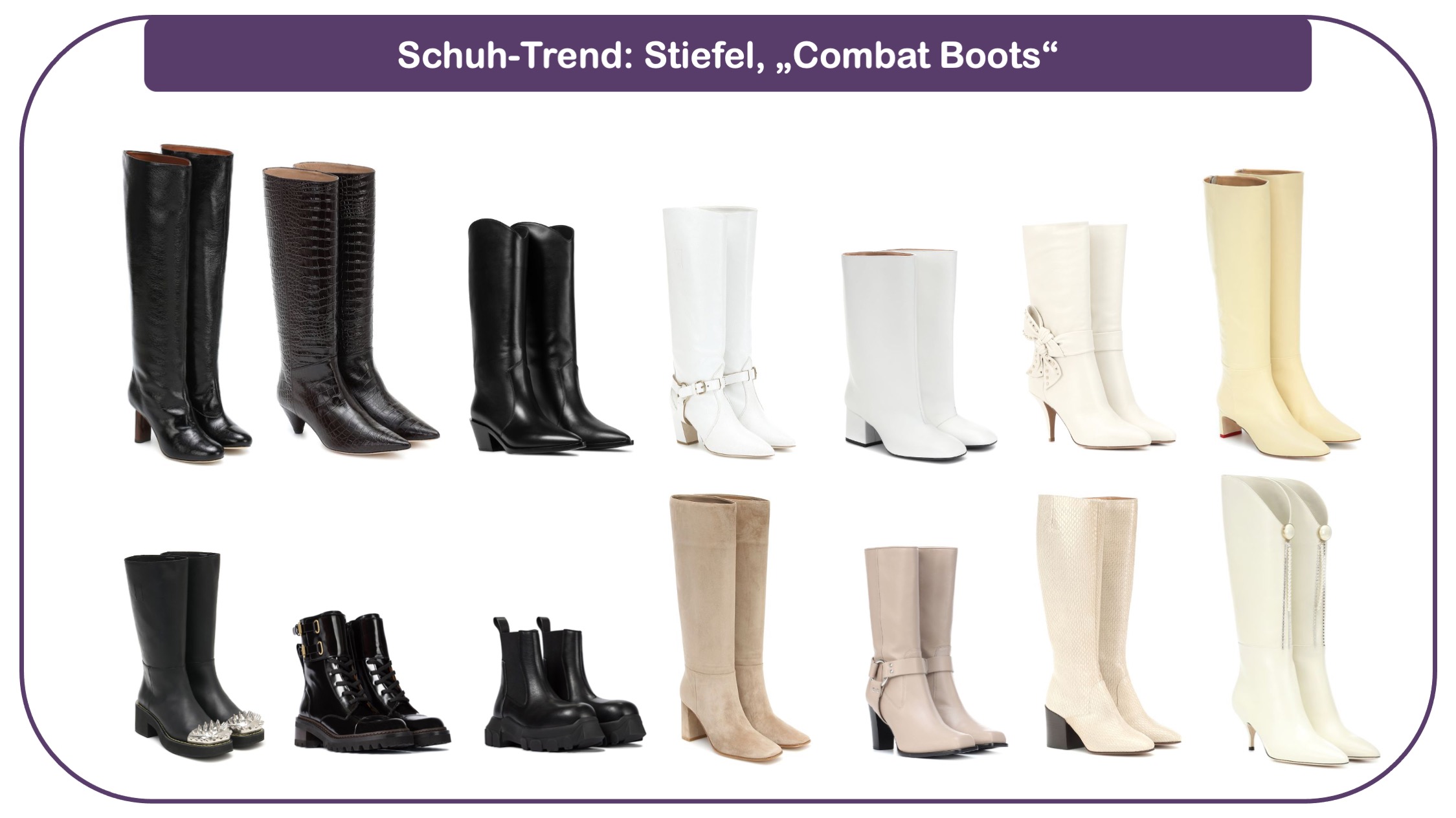 Modetrends für Frauen 40 plus - Stiefel