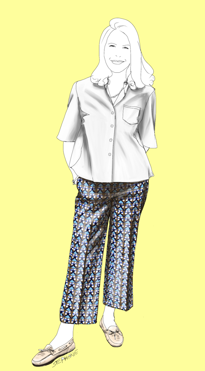 Look im entspannten Casual Chic - Renate in Gelb