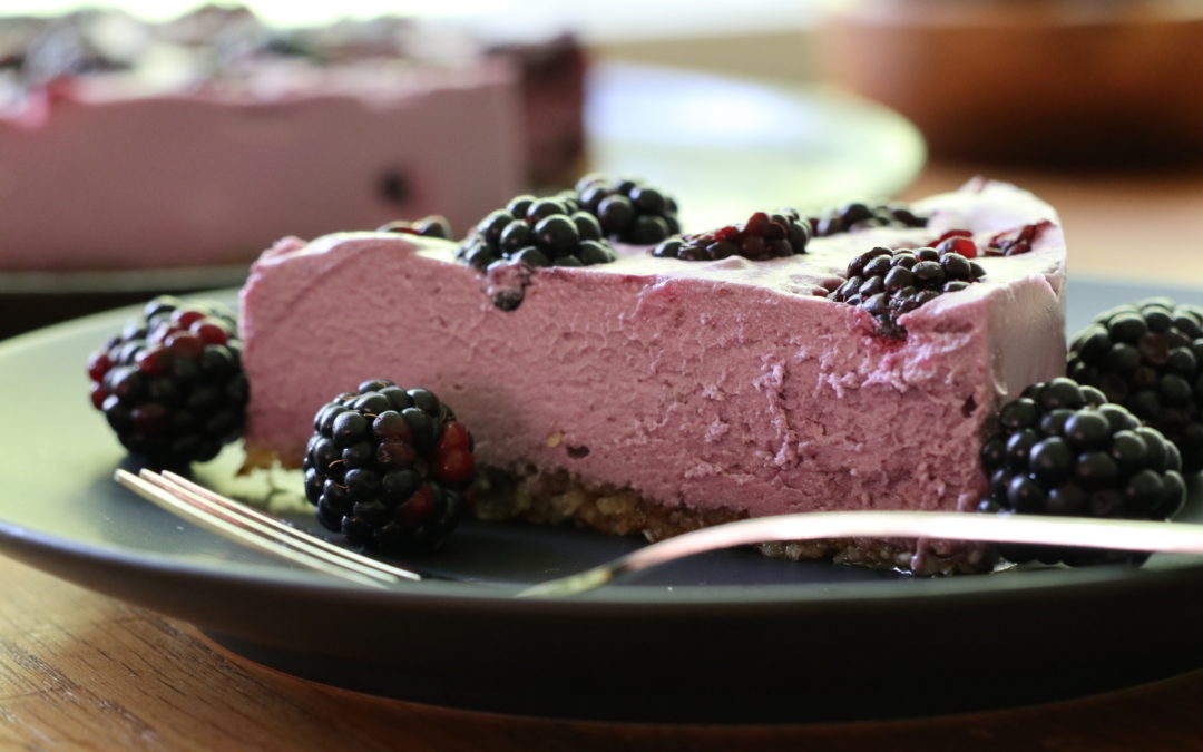 Brombeer Kokos CHEESECAKE