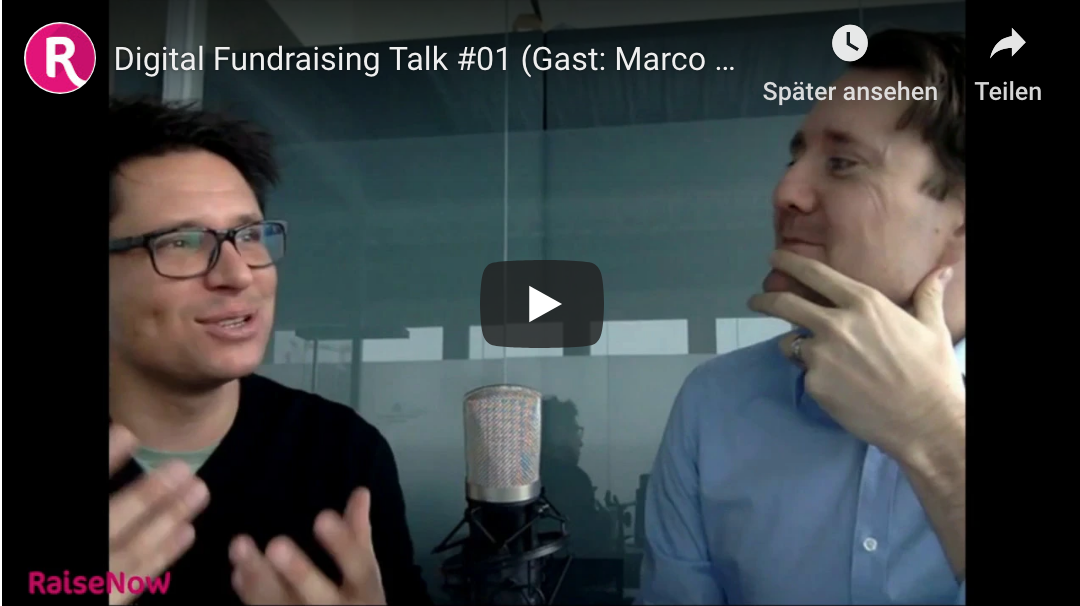 Der erste «Digital Fundraising Talk» von RaiseNow