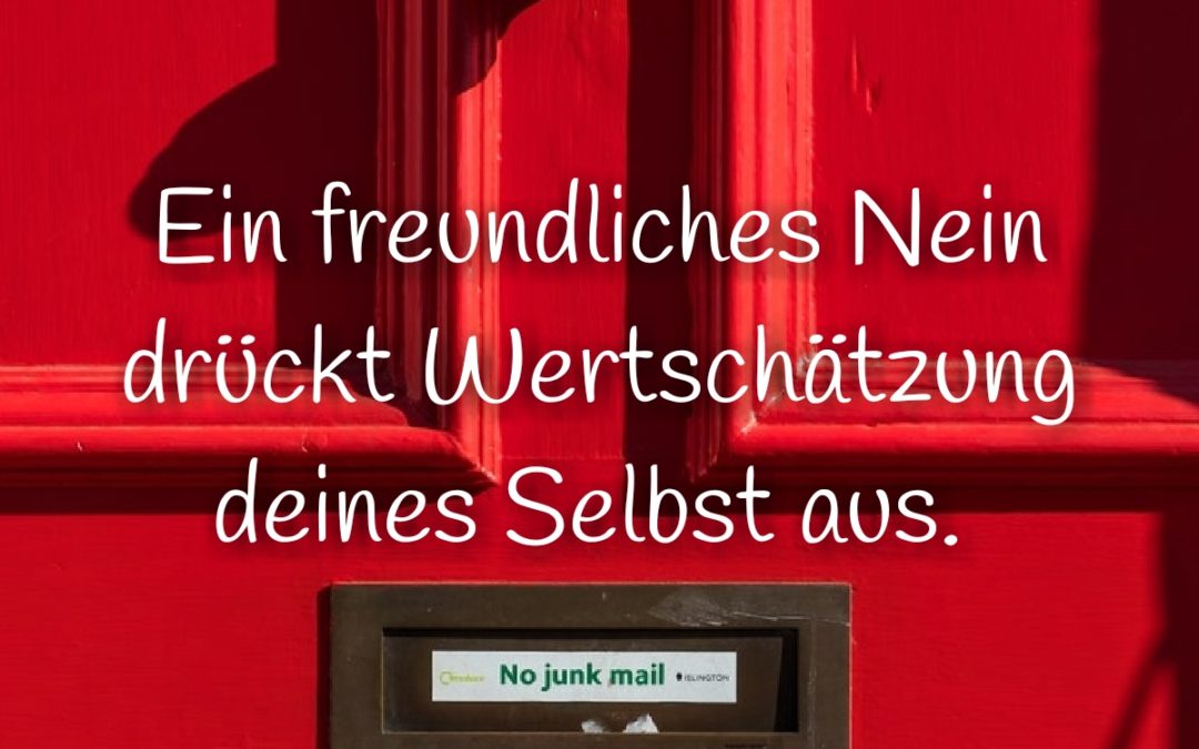 Anleitung: Wie ein freundliches Nein deine glückliche Beziehung stärkt