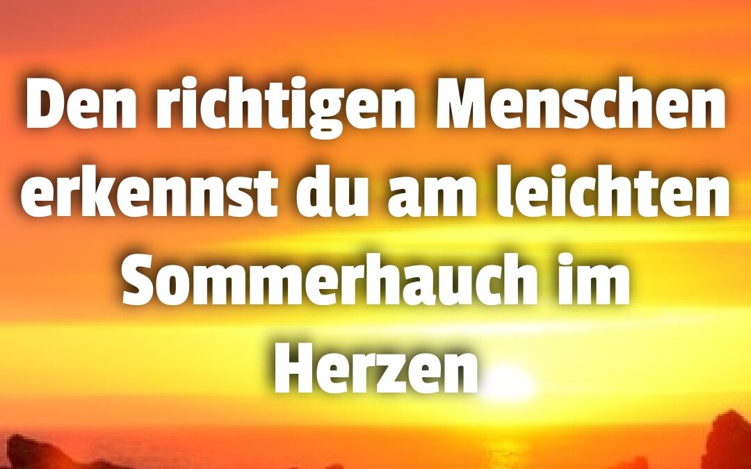Wie dein Herz dir den richtigen Menschen signalisiert