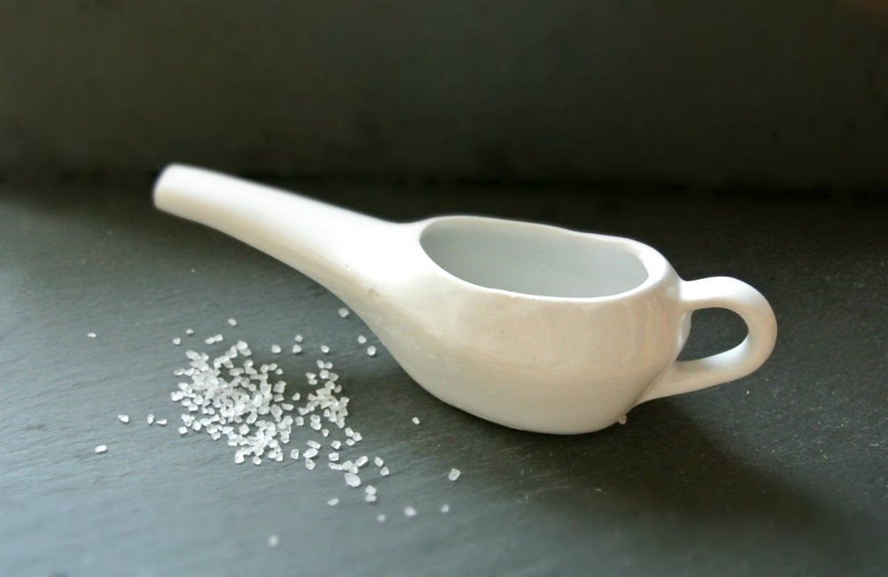 Ayurvedisch-yogische Nasenspülung