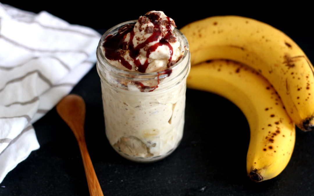 Fast ayurvedische Banana Nice Cream