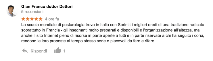 Recensione Corso Posturologia Sprintit 4 Recensione Corso Posturologia Sprintit 4