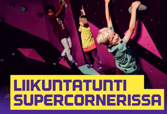 Liikuntatunti-SuperCornerissa