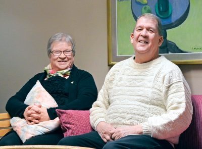 Aino Mäkeläinen ja Jouko Takaranta