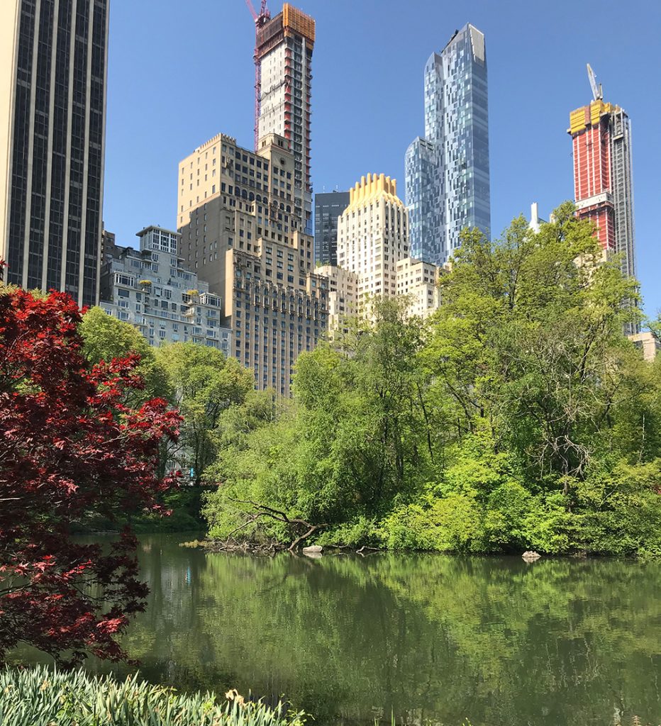 Keskuspuistoa New Yorkin Manhattanilla