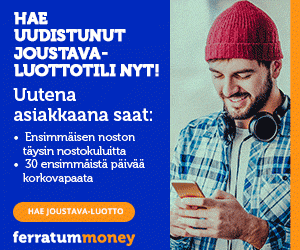 Ferratum.fi Joustava alennuskoodi