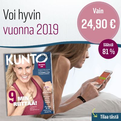 KUNTO PLUS -lehti ja Activity Tracker