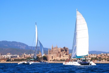 katamaran segeln mallorca