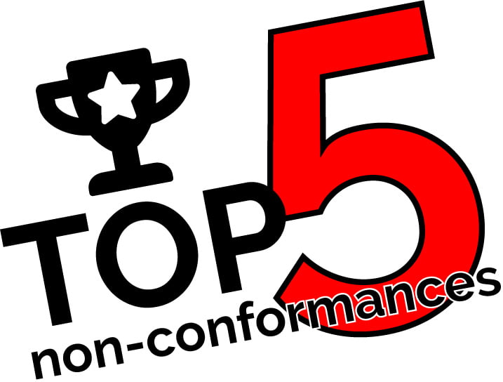 Issue 8 non conformances