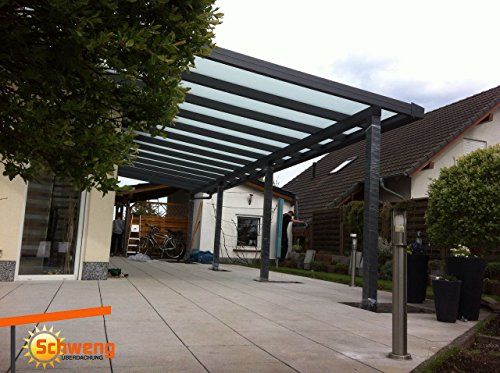 Hochwertige Terrassenüberdachung Schweng 16mm Polycarbonatplatten B: 5