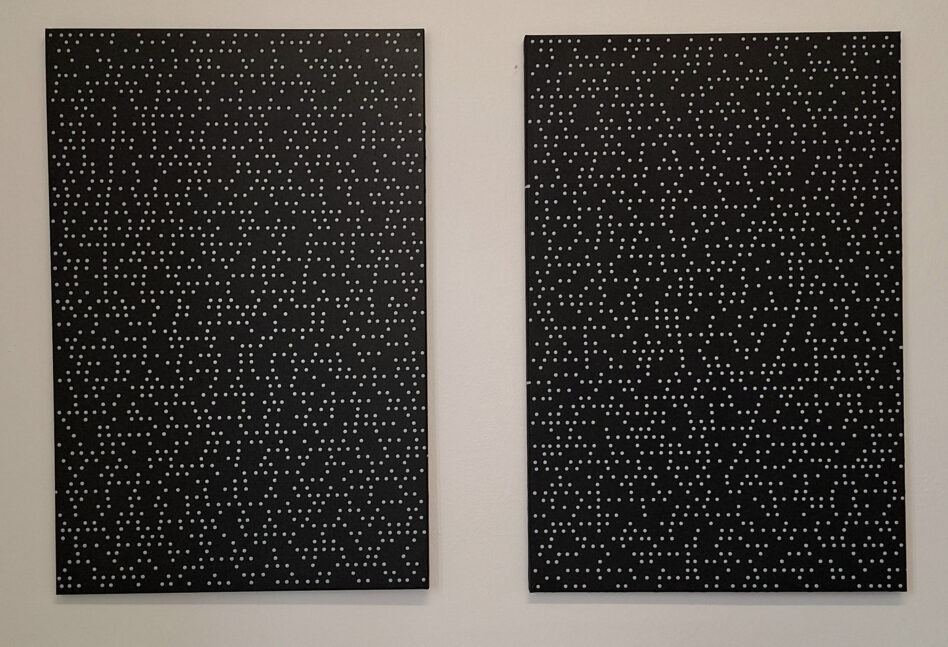 Diptych “Dopisy od Čchi Paj-Še”
