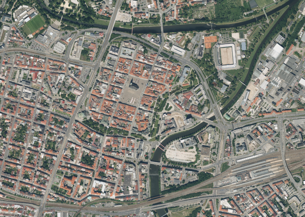Ukázka Ortofota 2025