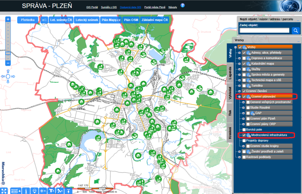 Projekty modrozelené infrastruktury