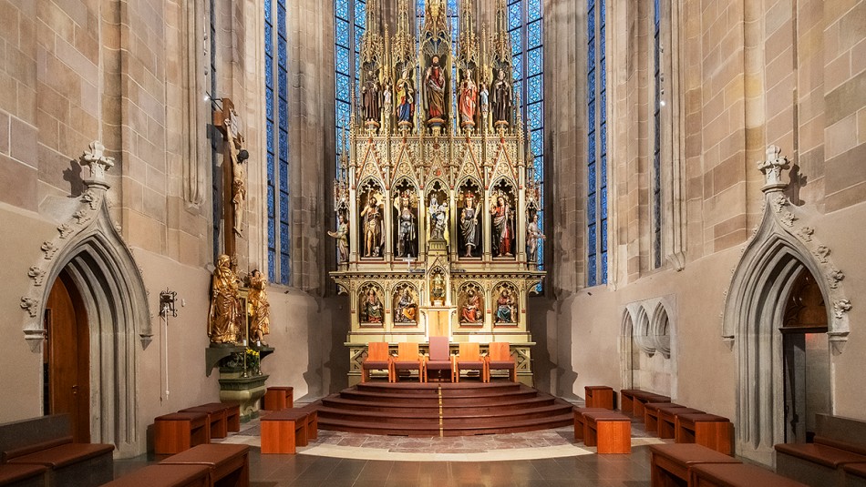 Prohlídky katedrály sv. Bartoloměje – interiér