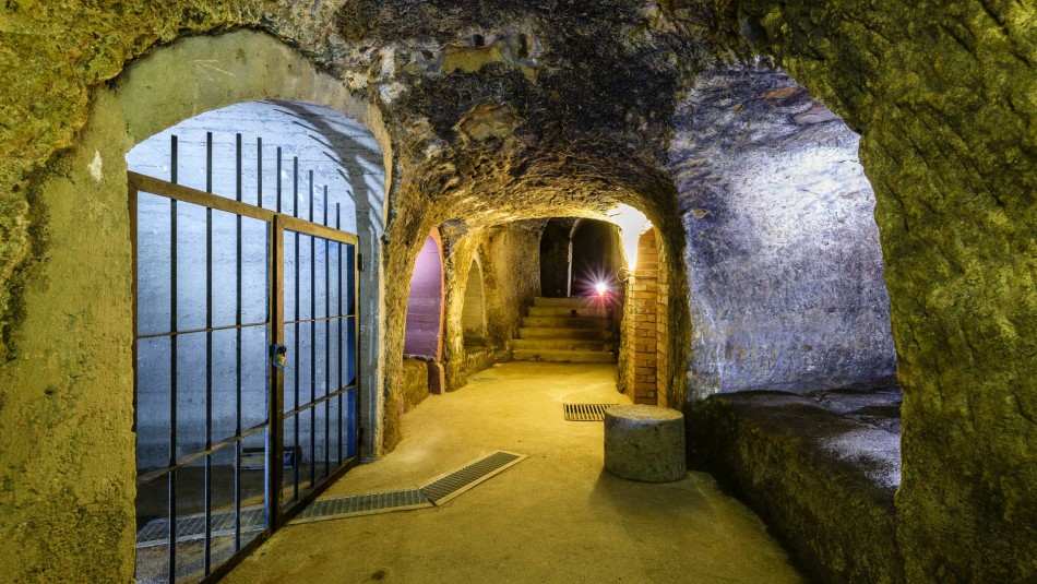 Historische Keller in Pilsen