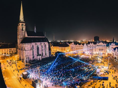 Novoroční videomapping